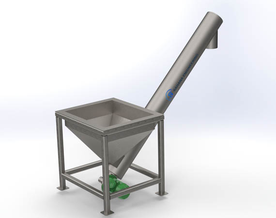 Sahana Engineering Food Machine Manufacturing feeding screw conveyor